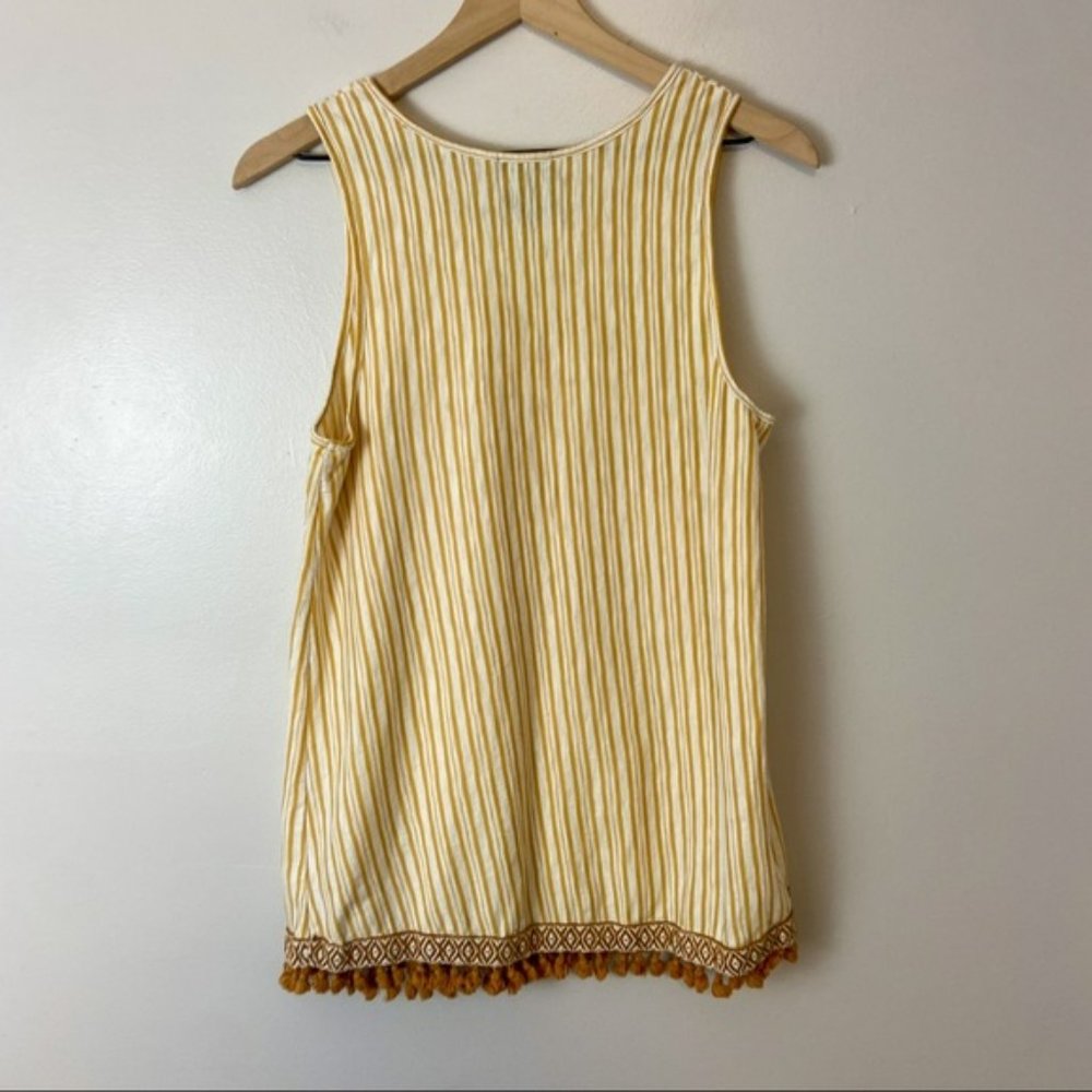 ANTHROPOLOGIE boho striped tank top - Picture 2 of 6